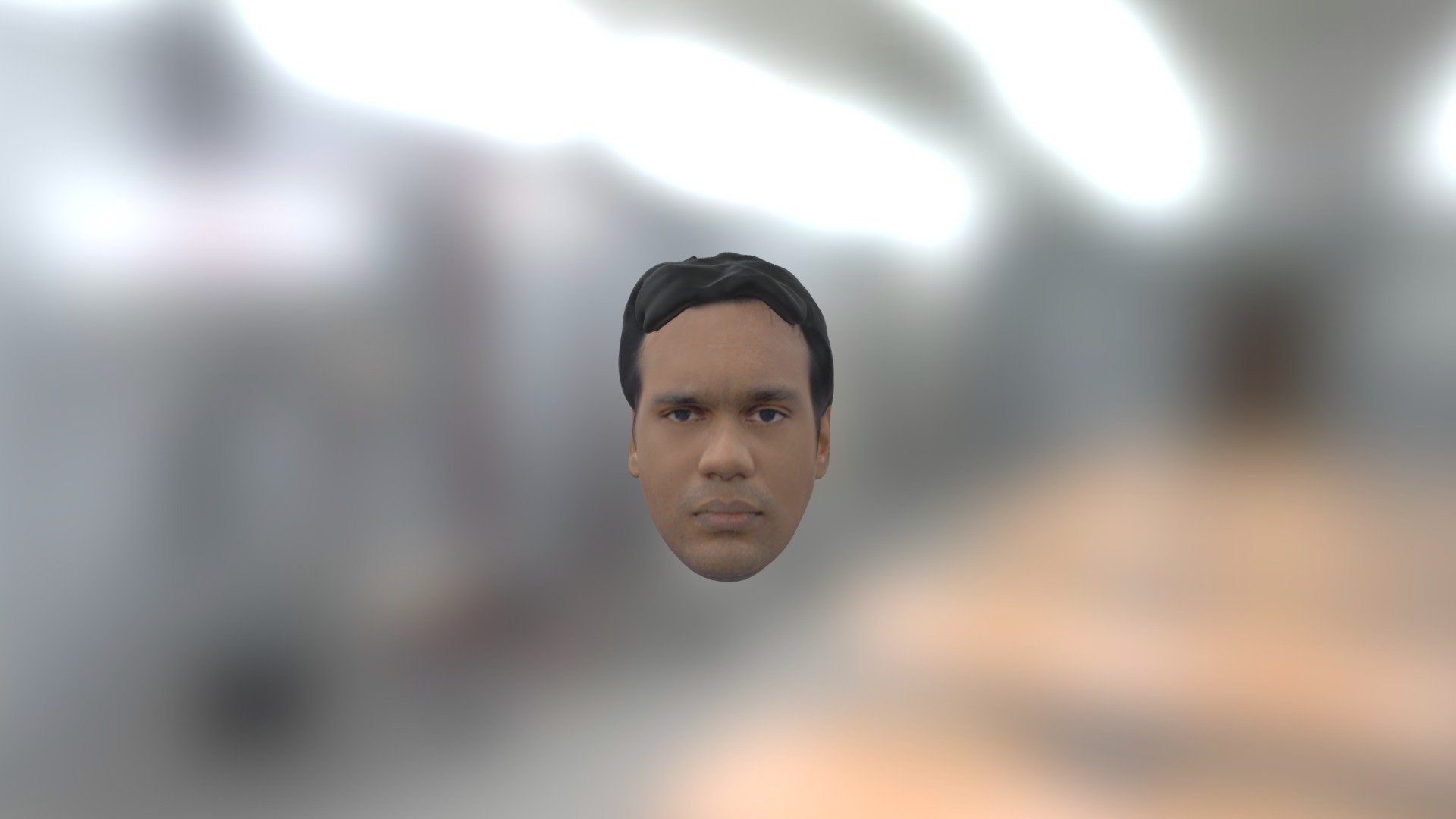 Rixson Action Figure Head — 3D Portrait Scan