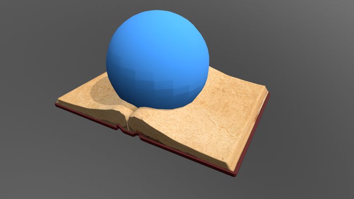 Book 3D Model