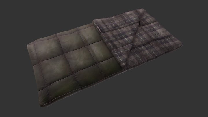 Sleeping bag 3D Model