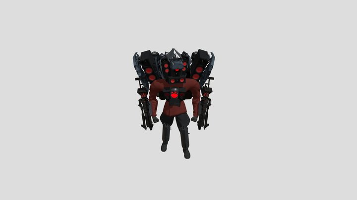 Fixed_titan_speakerman_upgraded 3D Model