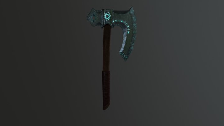 Kelt Axe 3D Model