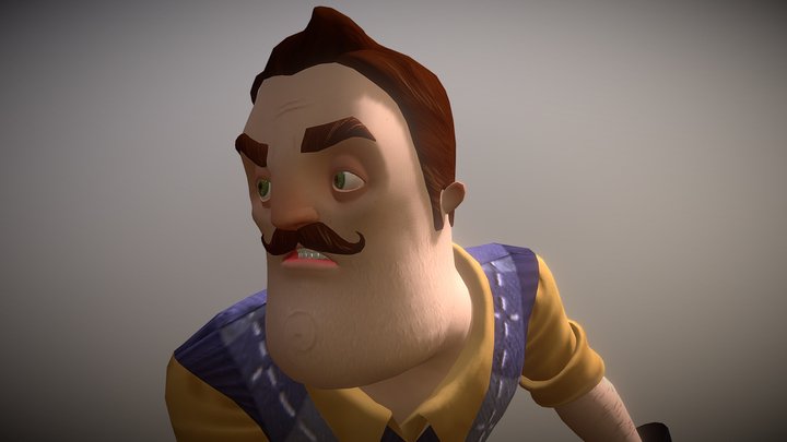 Mr. Peterson (HN: Nicky Diaries) 3D Model