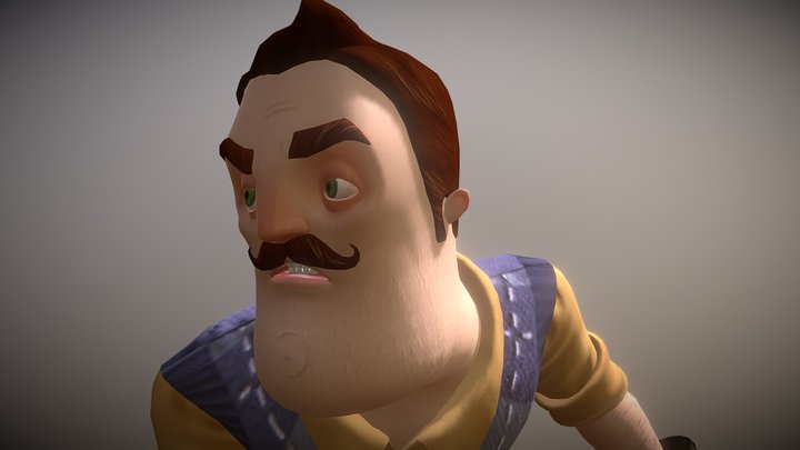 Mr. Peterson (HN: Nicky Diaries) 3D Model