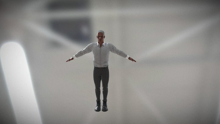 Charcater Name MO 3D Model