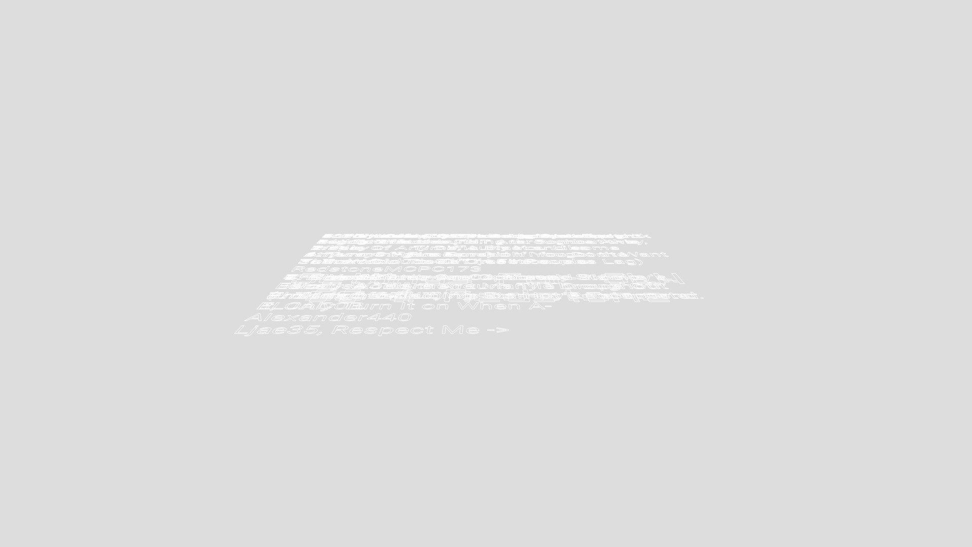 Settings For SLW GC & Redstone