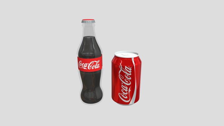 Coca-Cola 3D Model