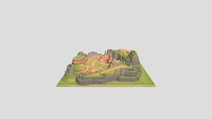 plano 3D Model