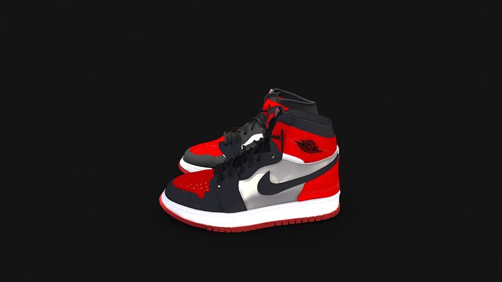 Nike Air Jordan 1 High 3D Model