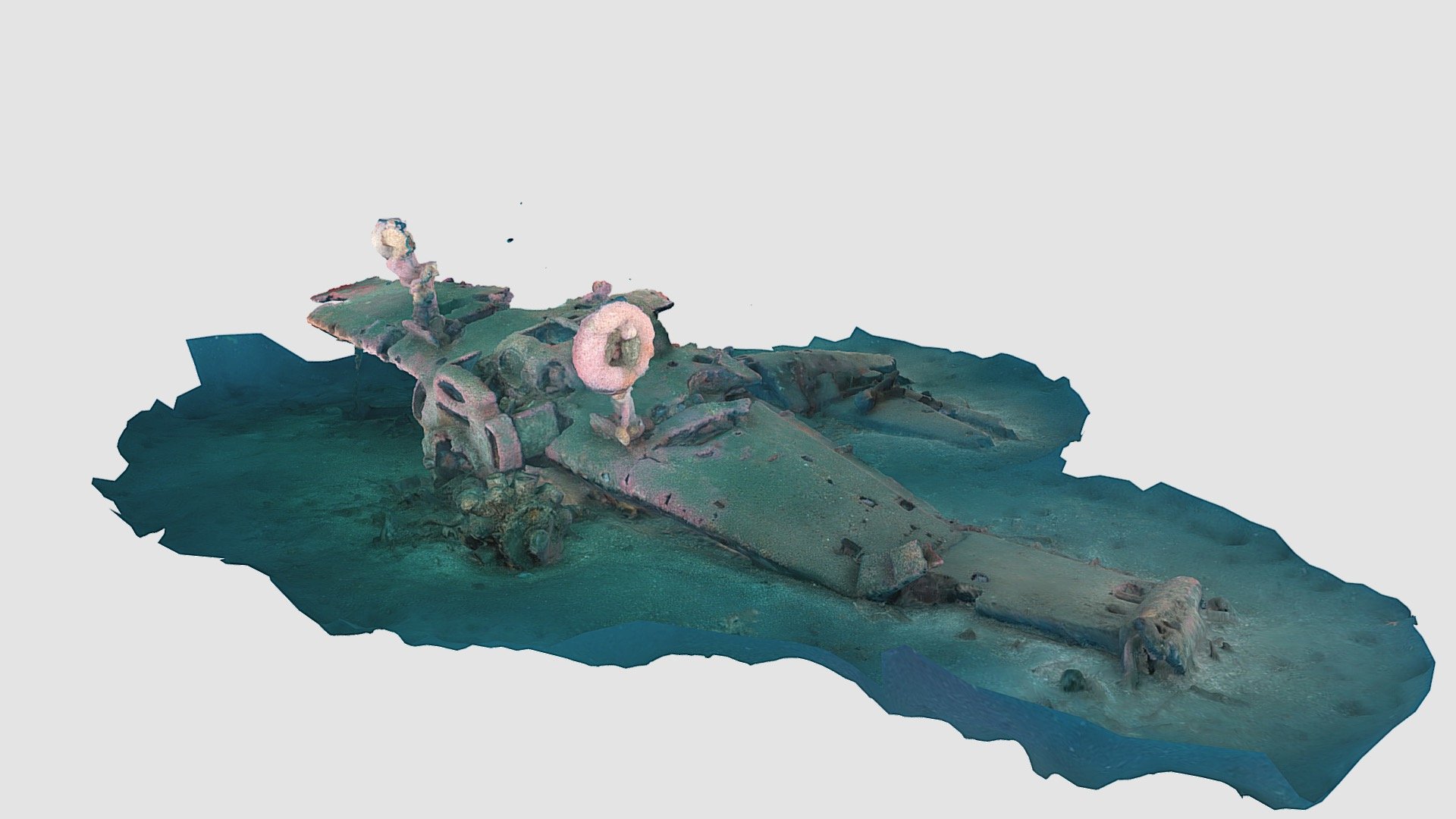 F6F-5K Hellcat #72273 (Pt Mugu – 200 fsw) – Wrecked in my rEvo F6F-5K Hellcat #72273 (Pt Mugu – 200 fsw) – Wrecked in my rEvo