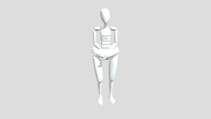 Tirando A Calca Em P_DEFAULT_OMF 3D Model