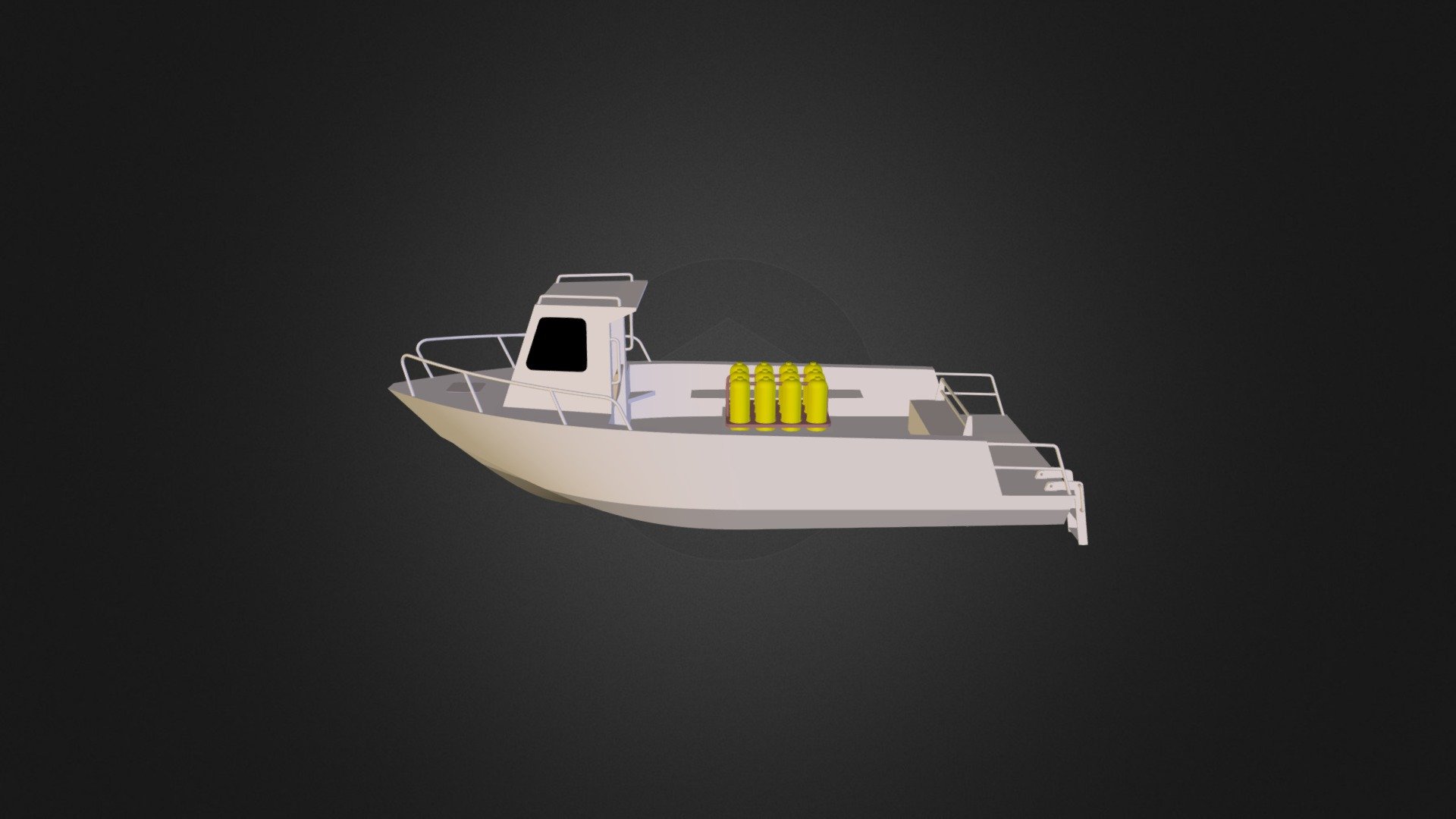 DIVING BOAT PROPOSAL - 3D model by jose (@sajomi) [809f1de] - Sketchfab