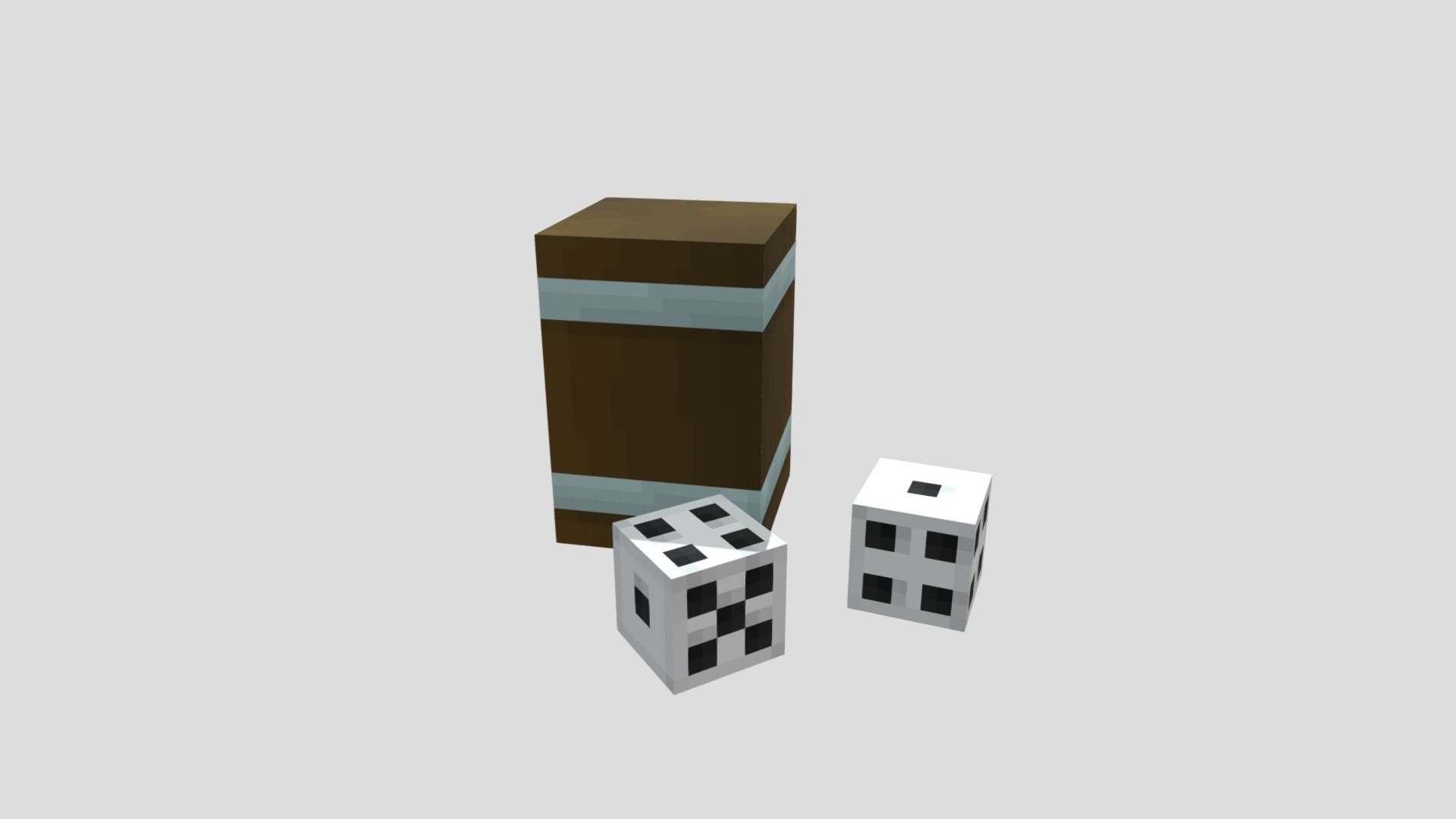 Dice (Minecraft item) - 3D model by MineShimado (@myshimado) [809fa08 ...