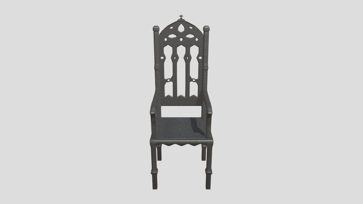 MetalChair 3D Model