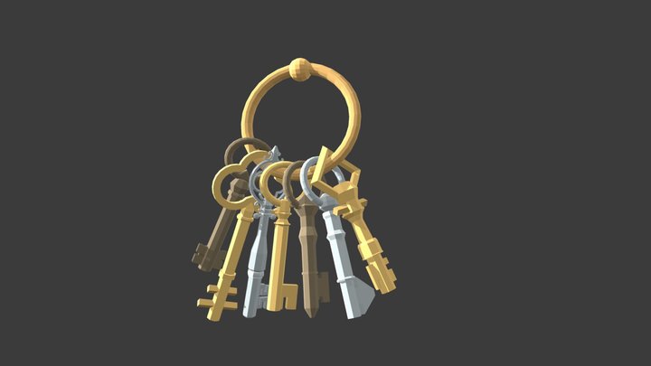 Keys 3D Model