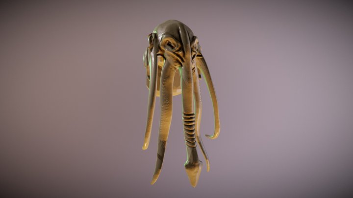 19_Lovecraftian 3D Model