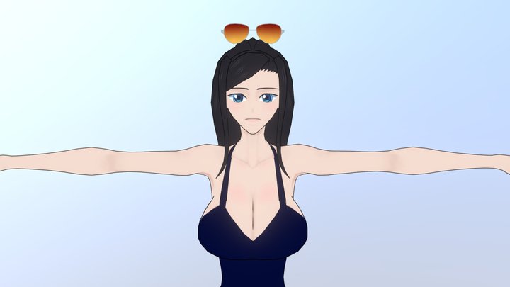 Nico Robin - Dressrosa 3D Model