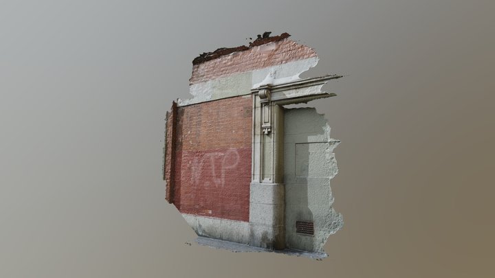 Traces from Demolished Waterloo News Theatre 01 3D Model