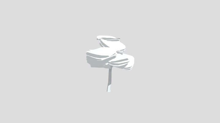 Low Poly Tree 3 3D Model