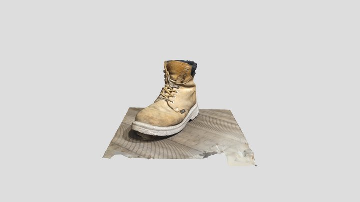 Safety Boot 3D Model