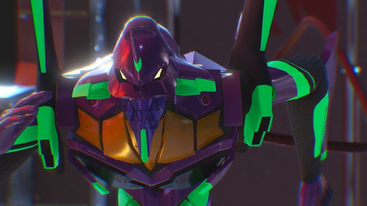 Project EVANGELION-01 3D Model