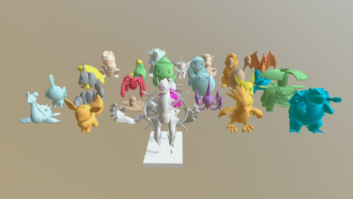 pokemon 3D Model