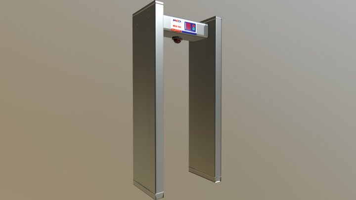 Metal Detector 3D Model