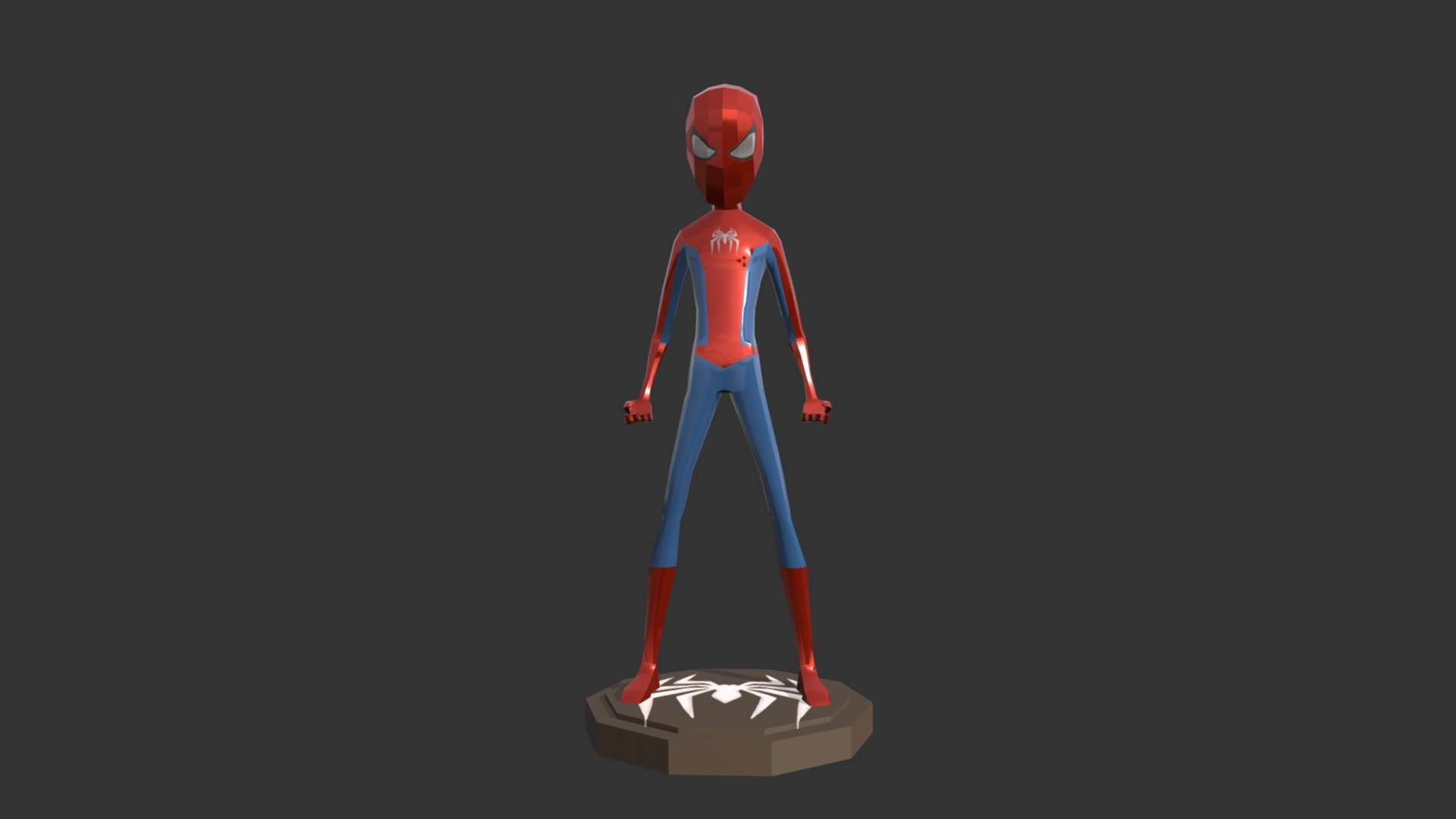 spidy 3d - 3D model by rcherrr [80a3e2c] - Sketchfab