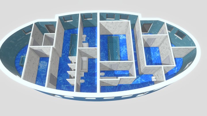 mikva_interior 3D Model