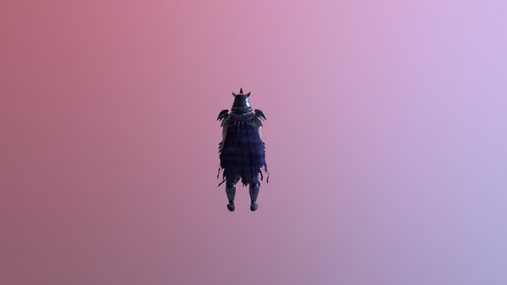 Modelado de personajes Final - Shredder 3D Model