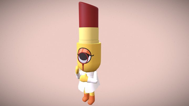 Glossy (Dandy's World OC) 3D Model
