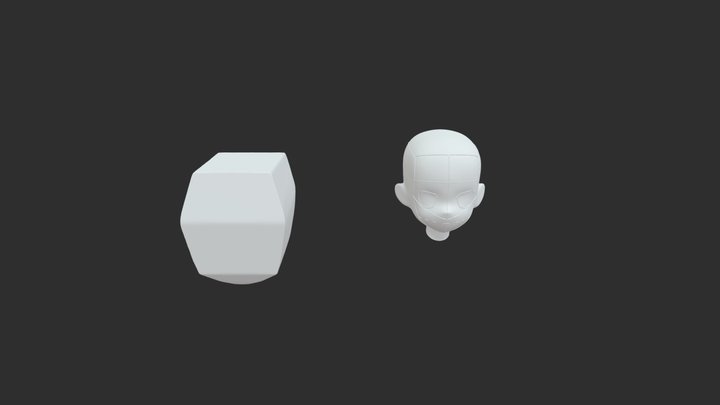 head1 3D Model