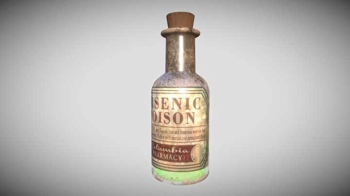 Poison Bottle 3D Model