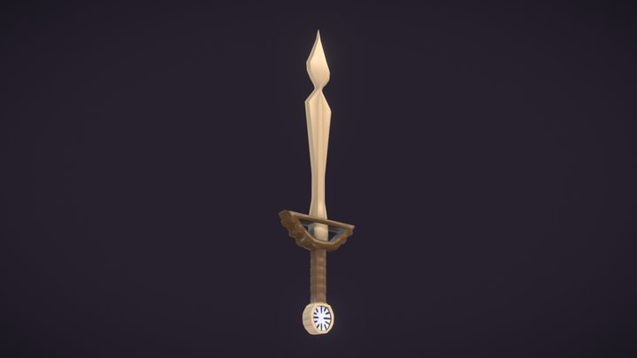 Clockwork Sword 3D Model