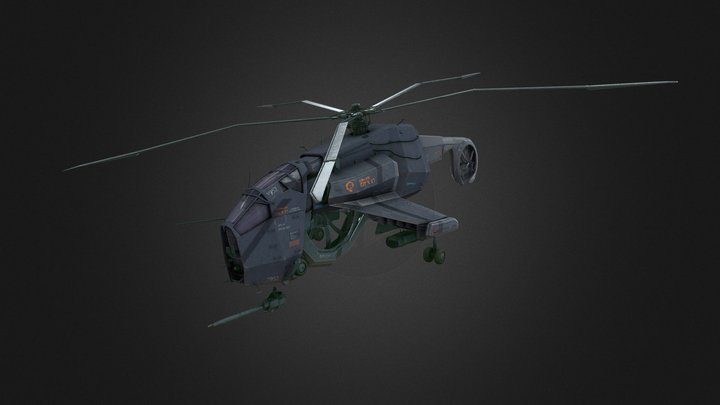 HUNTER CHOPPER – Modello 3D gratuito STL