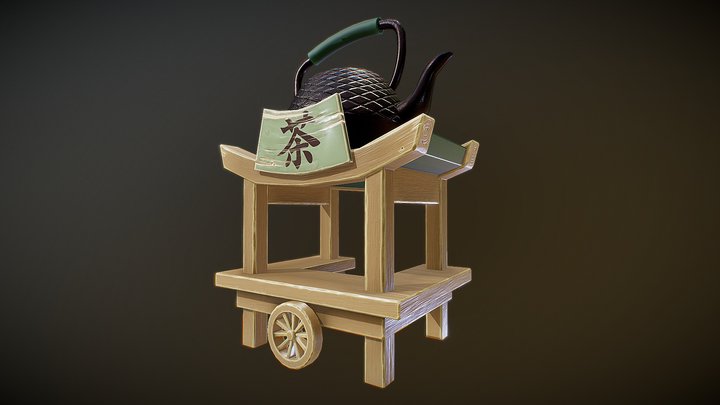 Japanese Tea Shop 3D Model