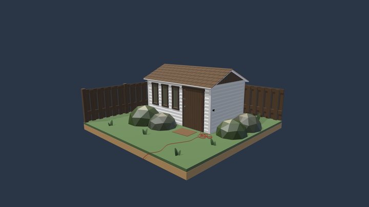 Le Shed | Projet personnel 3D Model