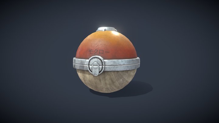 Feudal Pokeball 3D Model