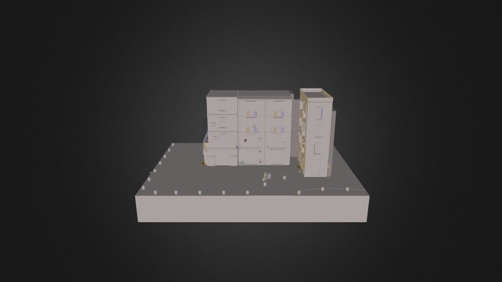 1DAE09_Huyvaert_Jolan_CityScene 3D Model