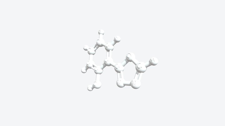 Fenadiazole 3D Molecular Model — CAS 1008-65-7