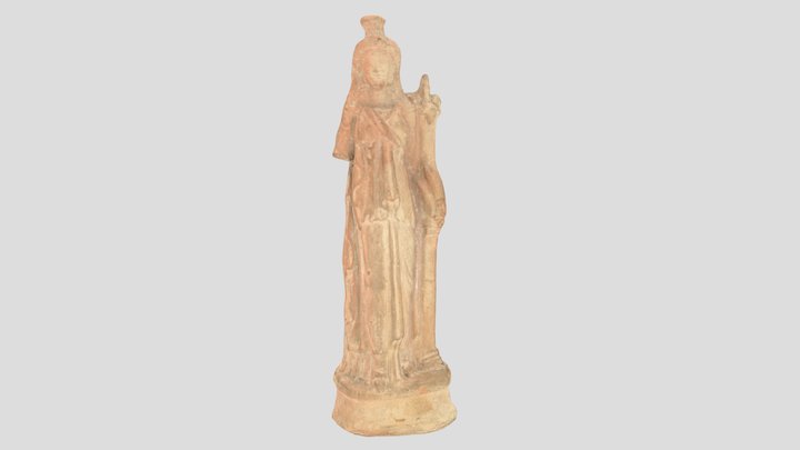 Statue of Demeter (C1986.57) 3D Model