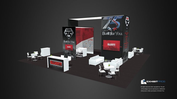Elliott Equipment - Con Expo 2023 3D Model