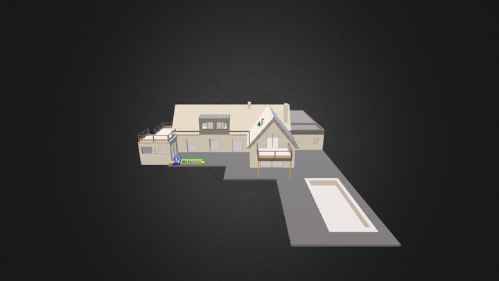 Rénovation et Extension d'une maison 3D Model
