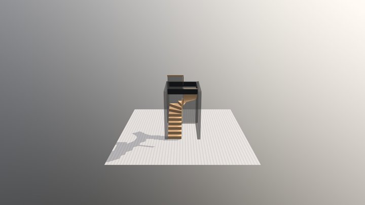 Schody-Q_Wroclaw_dywanowe_Zagony 3D Model