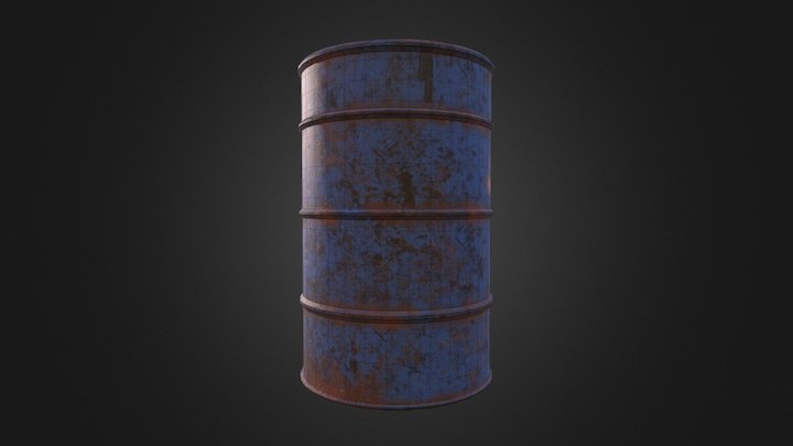 Barrel 3D Model
