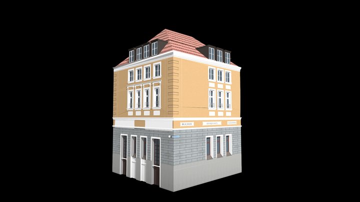 free lowpoly 3d models house 3D Model
