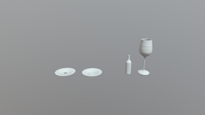 Tableware 3D Model