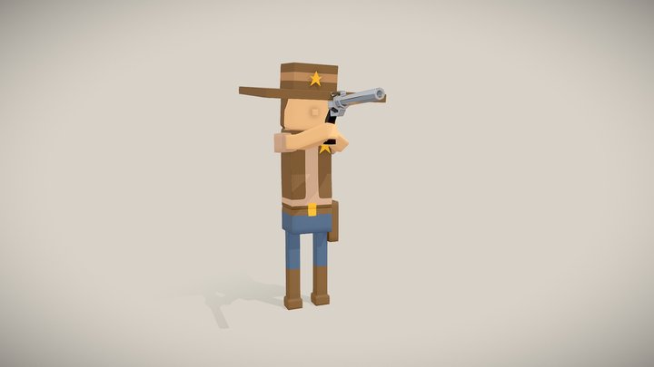 Sherriff 3D Model