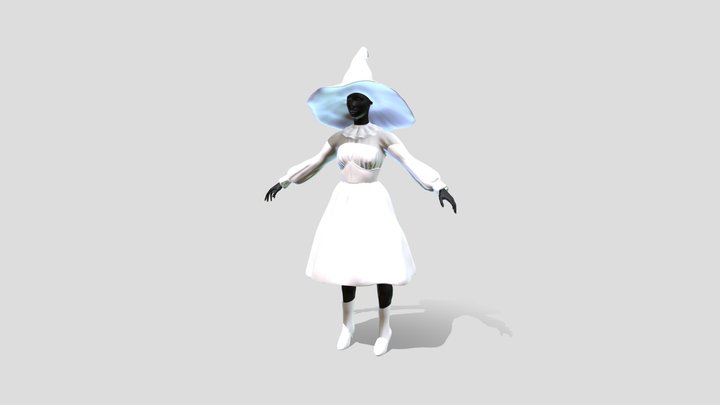 Witch's Clothes 3D Model