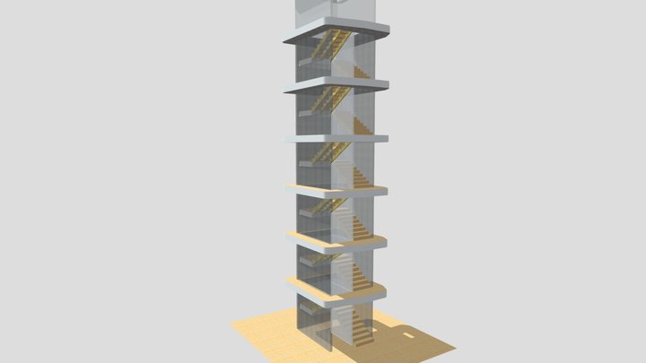 Lakeview Villiage Building B 3D Model