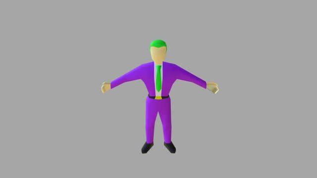 Joker 02 3D Model